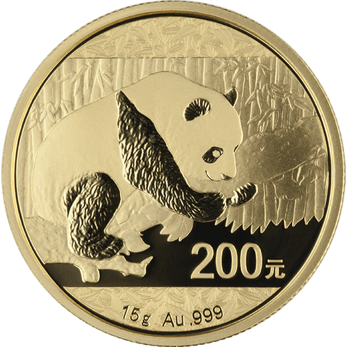 Chinese Gold Panda 15 Gram 2016