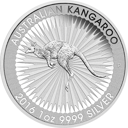 Australian Silver 1 Oz. Silver Kangaroo 2016