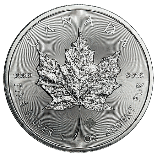 Canadian Silver Maple Leaf 1 Oz Common Date