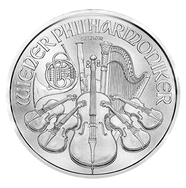 Austrian Silver Philharmonic 1 Oz Common Date