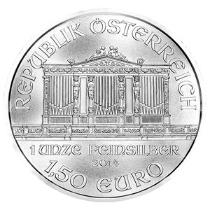 Austrian Silver Philharmonic 1 Oz Common Date