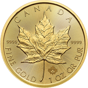 Canadian Gold Maple Leaf 1 Oz. 2016