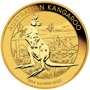 Australian Gold 1 Oz Kangaroo Common Date