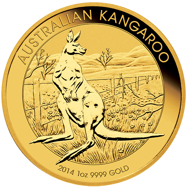 Australian Gold 1 Oz Kangaroo Common Date