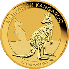 Australian Gold 1 Oz. Gold Kangaroo 2016