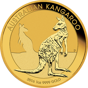 Australian Gold 1 Oz. Gold Kangaroo 2016