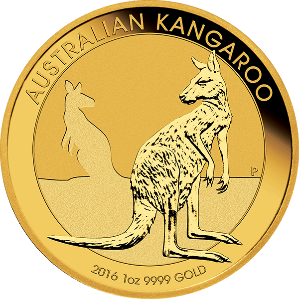 Australian Gold 1 Oz. Gold Kangaroo 2016