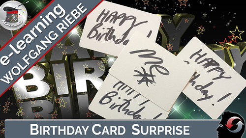 Birthday Card Surprise by Wolfgang Riebe video DOWNLOAD