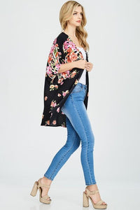 Beach Breeze Floral Kimono