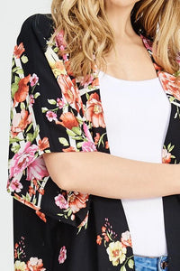 Beach Breeze Floral Kimono