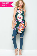 Aloha Floral Sleeveless Tunic