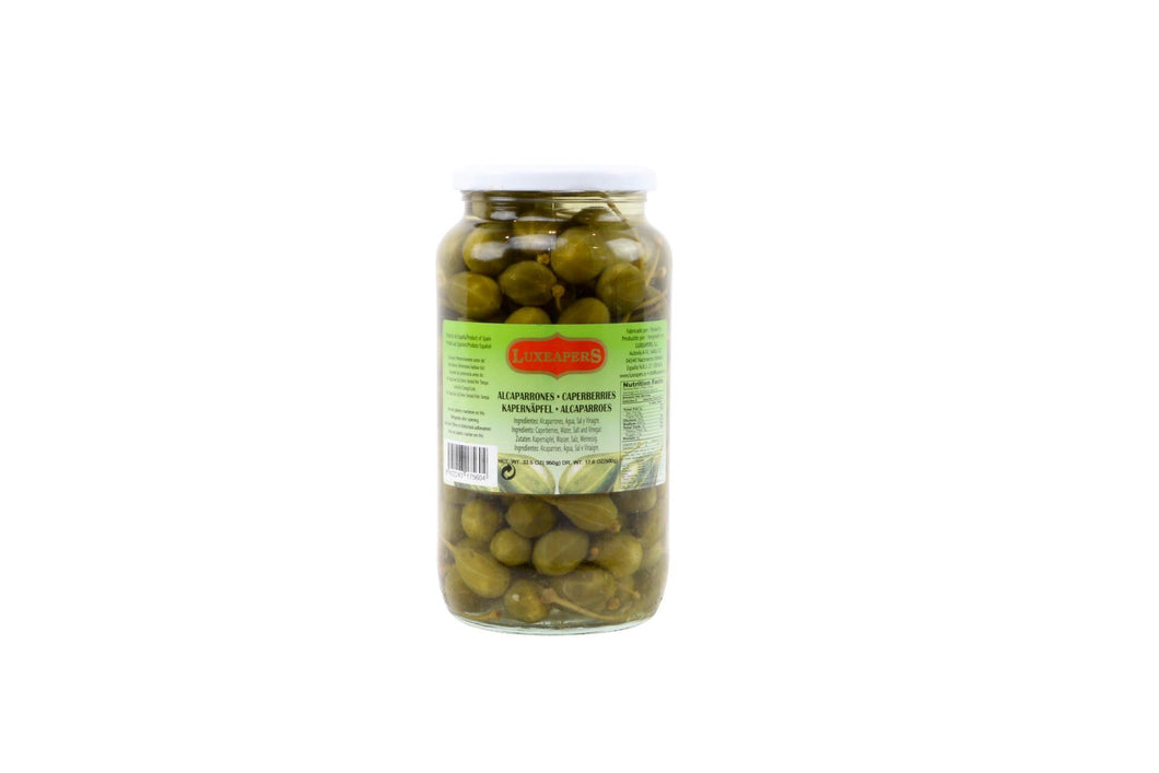 Caperberries With Stem, Spain 6/32 Oz