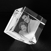 Test Personalized Crystal Cut Corner Cube 11.15.19 1