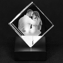 Test Personalized Crystal Cut Corner Cube 11.15.19 1