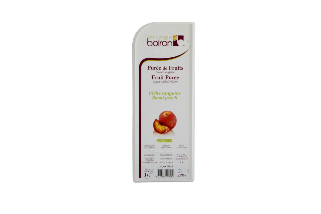 Blood Peach Frozen Puree 6/2.2 Lb