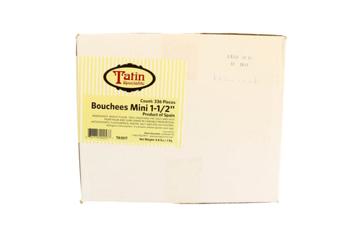 Bouchees Mini Vol Au Vent 1.5 Inch 336/1.5 Oz