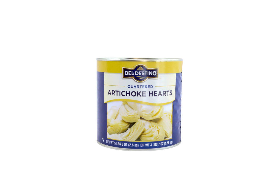 Artichoke Heart Quarters In Brine 6/10 Lb