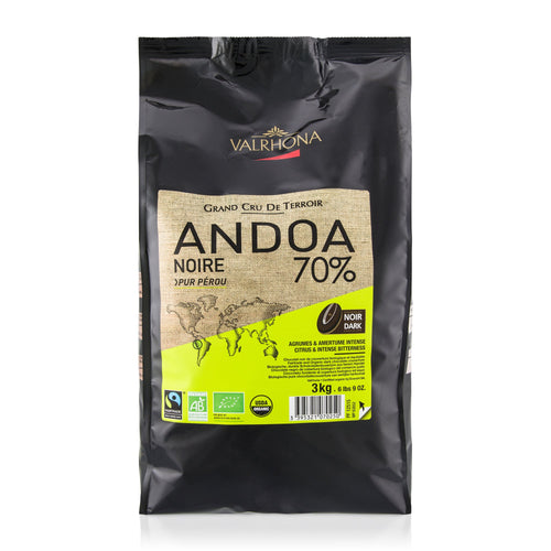 Andoa 70% Feves Organic F/T 3/6.6 Lb